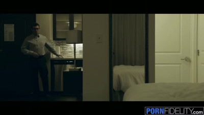 Horny Guy From the Next Room Entices Sexy Slim Latina MILF Into Wild Sex While Her Lover Is Out