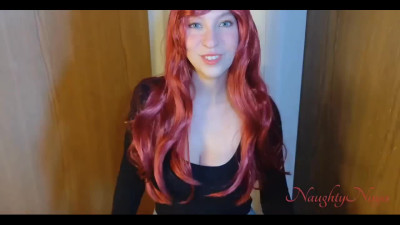 Sexy Busty Fit Redhead Comes To Her Ex For Some Hot Sex With the Creampie Ending