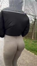My big ass looks so good in my tight leggings