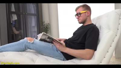 Flexible teen angel receives hard cock in most unbelievable positions