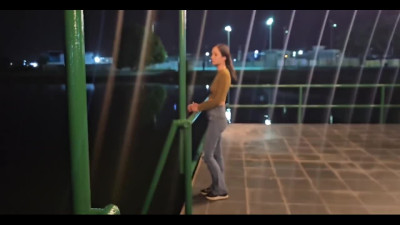 Picked Up a Pretty Slim Teen Latina Cutie At the Quay & Took Her To My Place For Some Hot Quickie