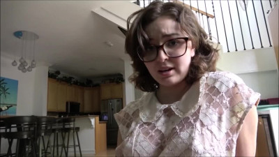 Teen curvy stepsis rides her stepbro each time no one's home pov