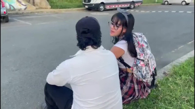 Big ass slut needs to cheat on her BF