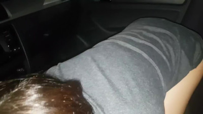 Creampie car fuck with slender Italian harlot - Home Video
