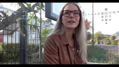 Slim Busty Blonde Cutie In Glasses Agrees To Demonstrate Her Slutty Skills At the Fake Casting