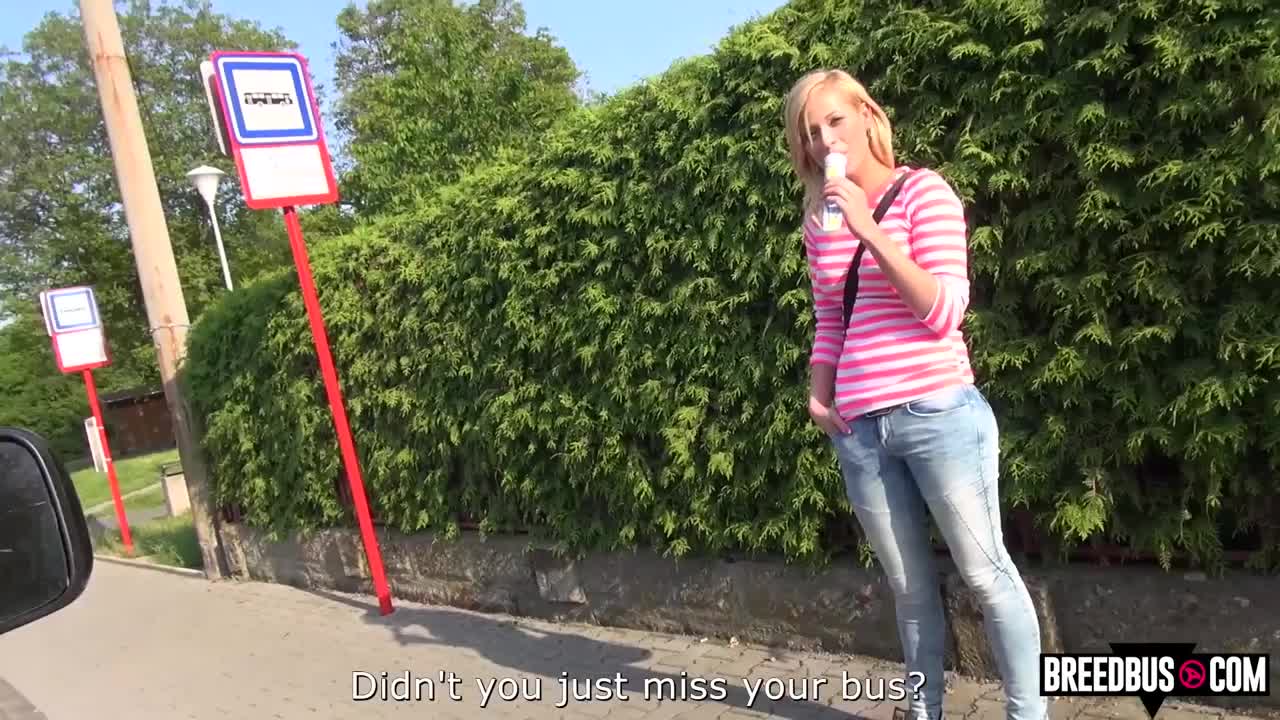 Watch Slim blondie got in car with stranger and rode him Full. Duration: 06:58 | ePornBabe.