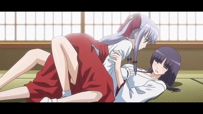 Caught stepsisters fucking and made them do ahegao face! - Hentai