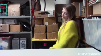 Buxom Nadya Nabakova banged in office for shoplifting