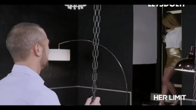 Lustful gorgeous blonde takes a big cock in her throat and gets fucked hard in her asshole