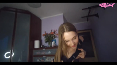 My Charming Slim Tall Step-sis Couldn't Do Without Sex Any Longer So She Came To Me