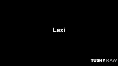 Guy shoves his big dick in hot blonde Lexi Lore's ass and leaves a great gape