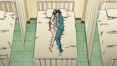 YAMI NO NAKA NO KOTORI-TACHI Hentai: 2 Fit Busty Gals Get Intimate With 2 Guys While Trying To Survive