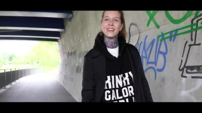 Sexy Bubble-assed Heavily-inked German Hottie Reveals Her Premium Slutty Skills At the Casting