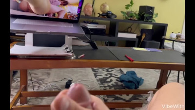 Lad Finds Out That His Curly Stepmom Shoots In Porn & Asks Her To Demonstrate Her Skills On His Cock