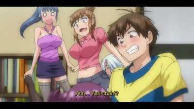 Cartoon college girls with big tits and asses fuck one guy
