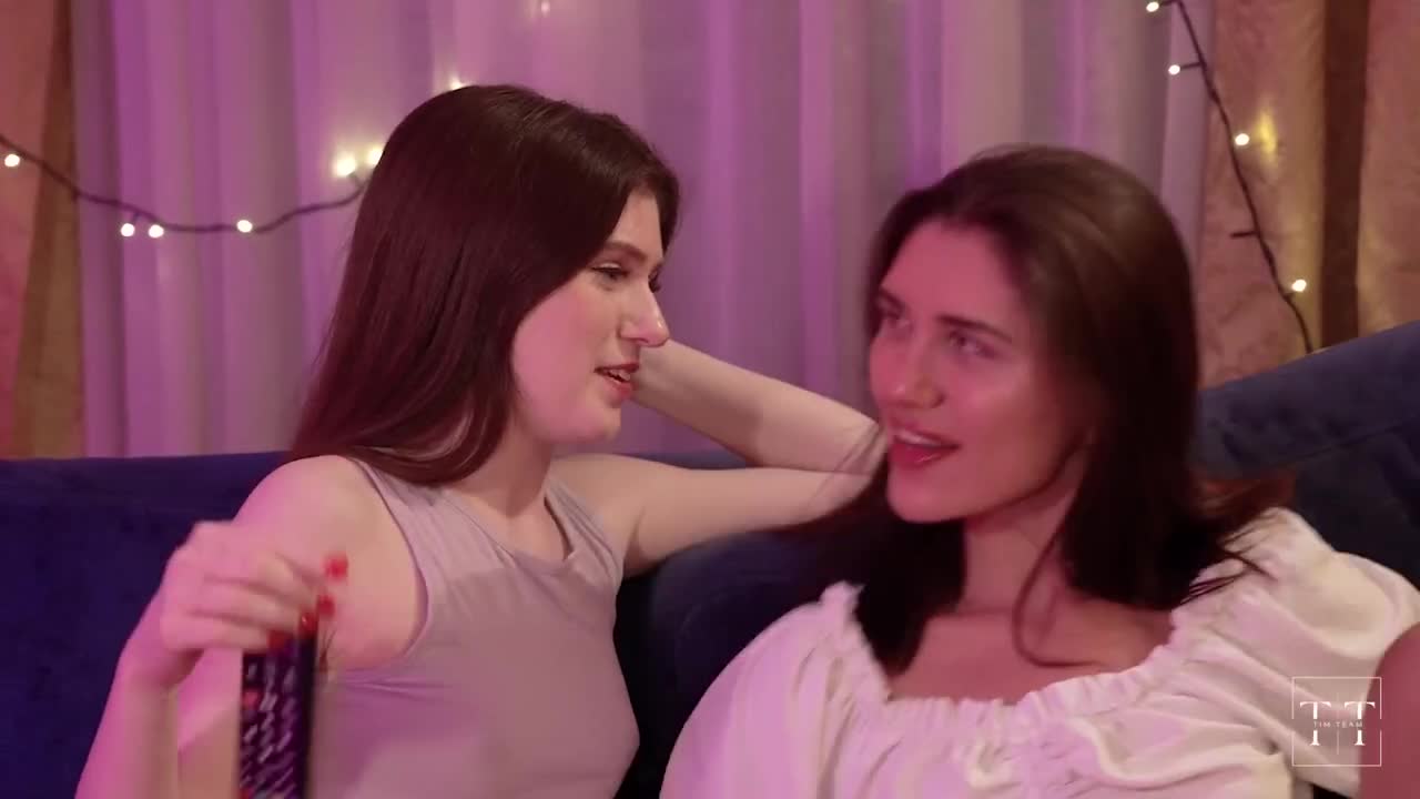Watch Two skinny and tender lesbians caress each other's pussies on the couch Full. Duration: 16:27 | ePornBabe.