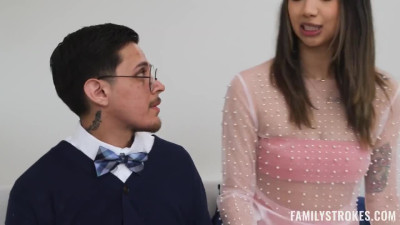If your boyfriend doesn't give you a nice fuck, then your stepbrother will