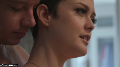 Cuck watches her beloved hotwife gives up her every hole for BBC