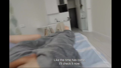 Russian PAWG stepsis wants her stepbro's cum