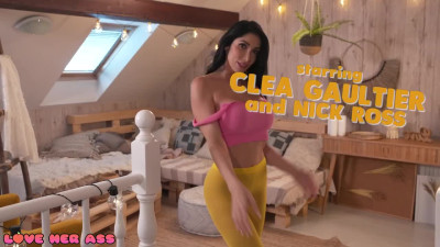 Stunning MILF Clea Gaultier is having a nice anal fuck with a big cock guy