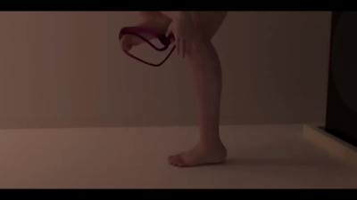 Smoking hot 3d babe gets her rich body treated well in bathroom hentai kinks
