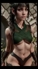 Fucking hot Shadowheart and cumming on her face AI generated