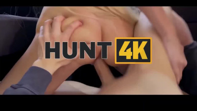 A guy pays money to a farmer in order to fuck his gorgeous blonde girl in his van