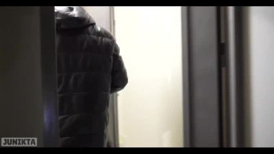 Tattooed informal bitch is not at all shy about doing a public blowjob and fucking in the entrance.