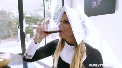 Thanksgiving day went wrong when everyone decided to fuck during the dinner
