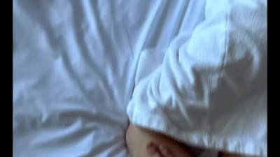 Redhead slut is fucking at the hotel with her lover while bf is at work