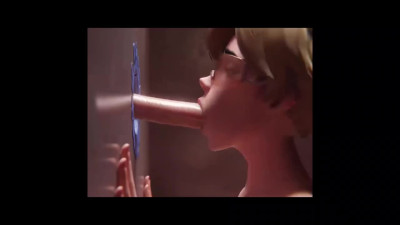 Compilation of overwatch 3d animated female characters sucking and fucking huge cocks