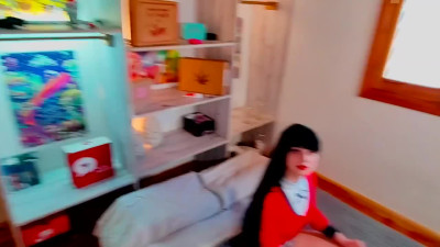 Pretty Fit Yumeko Jabami (Kakegurui) Enjoys a Huge Meat Pole On Camera To Entertain Her On-line Fans