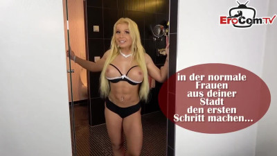 Horny German Maid Banged by Strangers
