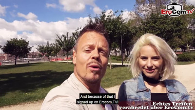German Blonde Amy Doux in Hardcore Meet-Fuck