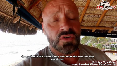 Hot Mexican Babe Fucks Tourists