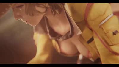 3D Slut Cindy Aurum got captured and fucked hard by BWC