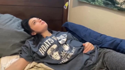 Brunette teen fucks to keep her secret - Amateur Porn POV
