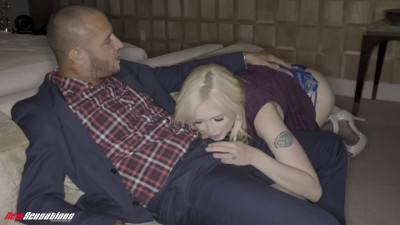 Blonde slut needs a big cock inside her every day
