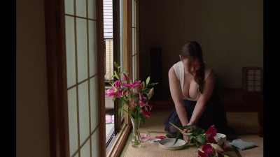 Busty japanese chick Tsukada Shiori is getting fucked and creampied by her father-in-law