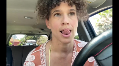 My Fit Sexy Curly Jewish Stepmom Sucks & Rides My Boner To Remove Stress After the Car Accident