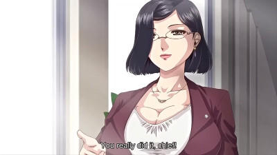 Fucking hot hentai. Slutty office MILF gets a fantastic fuck of all her holes.