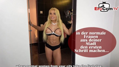 Chubby German Milf's First Swinger Club Fuck Fest