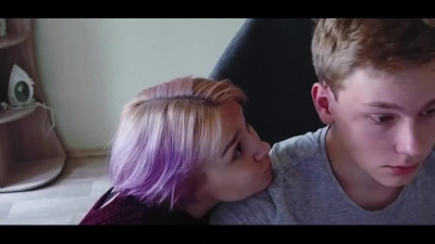 Russian teen distracts her boyfriend from games to fuck her pussy