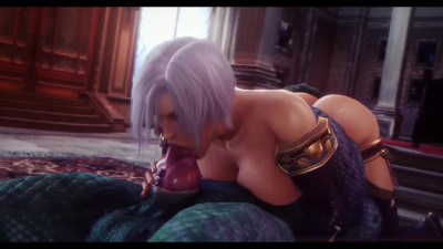 3D Movie - Compilation of bitches fucking huge monsters