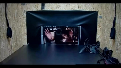 Sexy Submissive Sluts Cuffed In Glory-holes Please Horny Soldiers With Their Pussies & Mouths