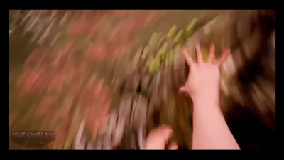 Slutty LoL character gets fucked in the forest