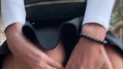 Sexy stranger offered me an unforgettable blowjob in a public place.