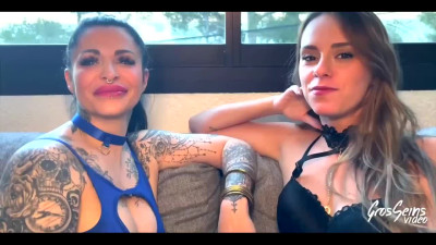 Anita and Alicia lick shaved pies during passionate threesome