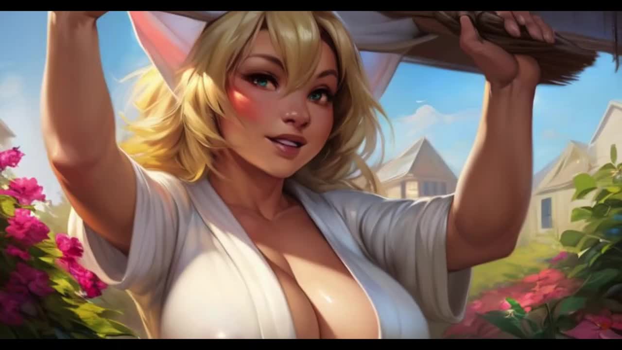 Watch A young guy watches his hot busty neighbour chick sunbathing outside and jerks off on it. AI generated Full. Duration: 05:57 | ePornBabe.