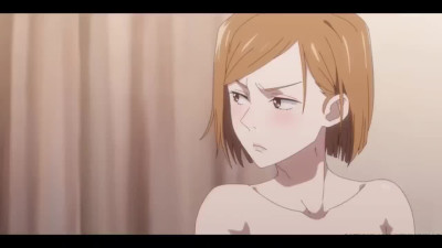 Busty chick with perfect body gets fucked and creampied in her sweet pussy. Jujutsu kaisen hentai